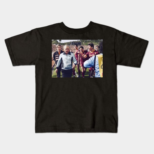 Walter and Jim in Rome Kids T-Shirt by AndythephotoDr